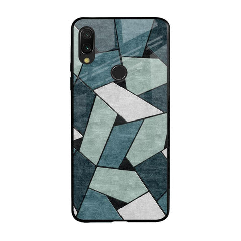 Abstact Tiles Xiaomi Redmi Note 7 Pro Glass Back Cover Online