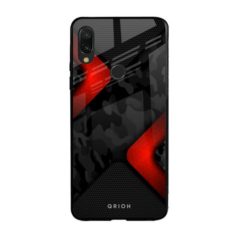 Modern Camo Abstract Xiaomi Redmi Note 7 Pro Glass Back Cover Online