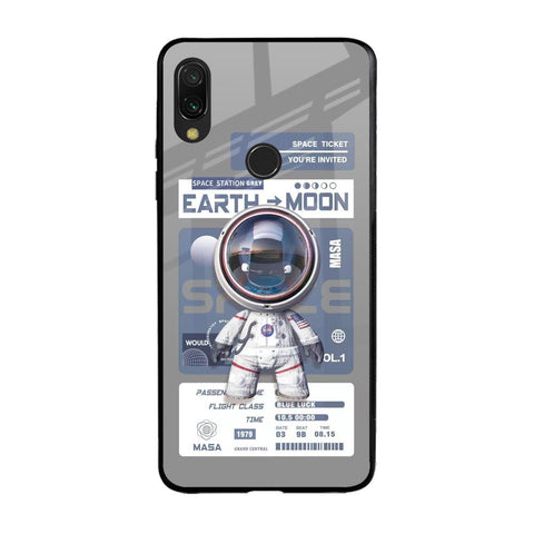 Space Flight Pass Xiaomi Redmi Note 7 Pro Glass Back Cover Online