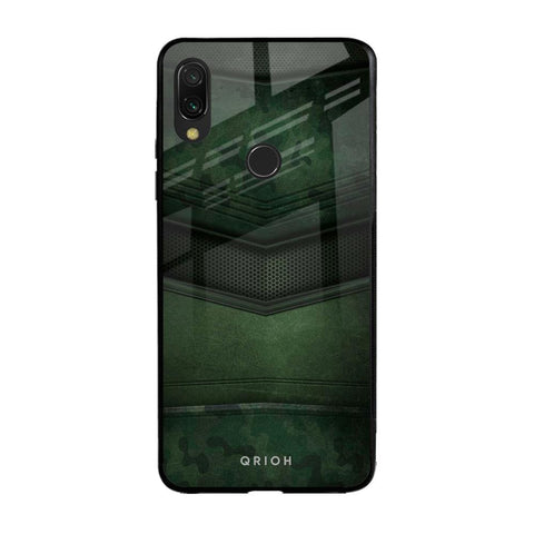Green Leather Xiaomi Redmi Note 7 Pro Glass Back Cover Online