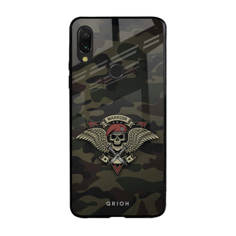 Army Warrior Xiaomi Redmi Note 7 Pro Glass Back Cover Online