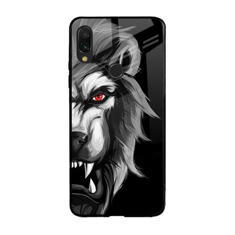 Wild Lion Xiaomi Redmi Note 7 Pro Glass Back Cover Online
