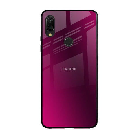 Pink Burst Xiaomi Redmi Note 7 Pro Glass Back Cover Online