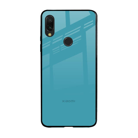 Oceanic Turquiose Xiaomi Redmi Note 7 Pro Glass Back Cover Online