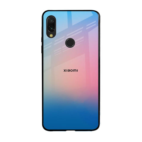 Blue & Pink Ombre Xiaomi Redmi Note 7 Pro Glass Back Cover Online