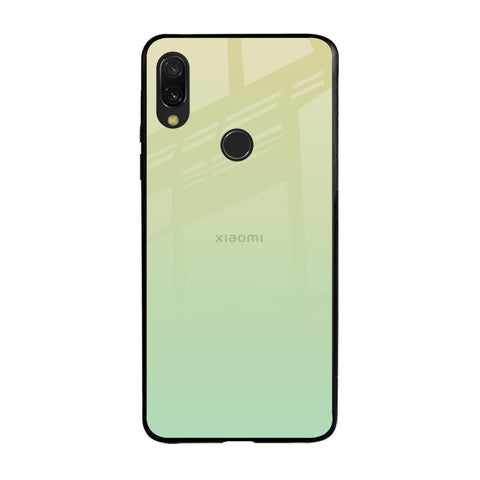 Mint Green Gradient Xiaomi Redmi Note 7 Pro Glass Back Cover Online