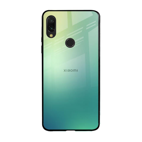 Dusty Green Xiaomi Redmi Note 7 Pro Glass Back Cover Online