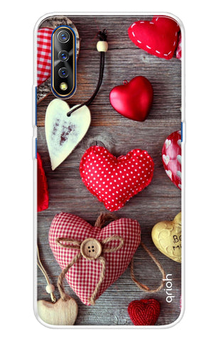 Valentine Hearts Vivo S1 Back Cover