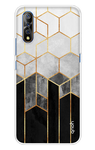 Hexagonal Pattern Vivo S1 Back Cover