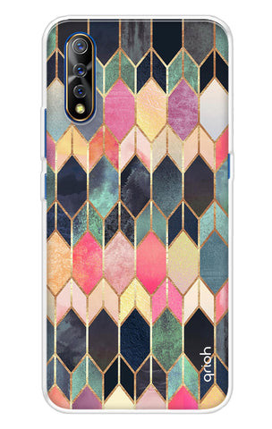 Shimmery Pattern Vivo S1 Back Cover