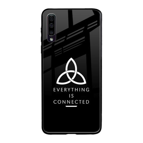 Everything Is Connected Samsung Galaxy A70 Glass Back Cover Online
