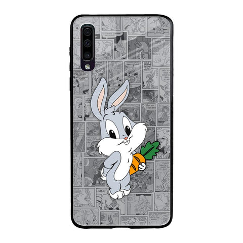 Cute Baby Bunny Samsung Galaxy A70 Glass Back Cover Online