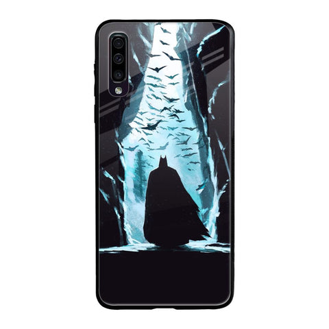 Dark Man In Cave Samsung Galaxy A70 Glass Back Cover Online