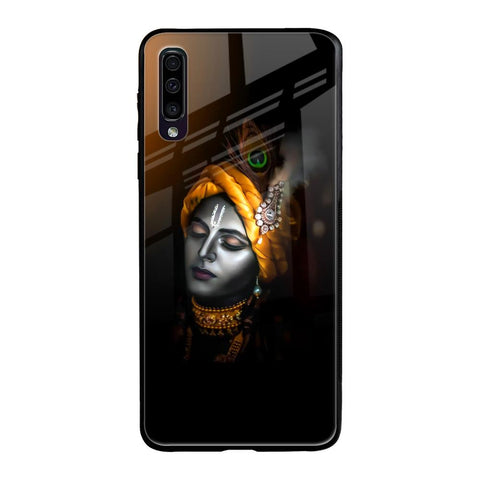 Ombre Krishna Samsung Galaxy A70 Glass Back Cover Online