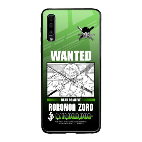Zoro Wanted Samsung Galaxy A70 Glass Back Cover Online
