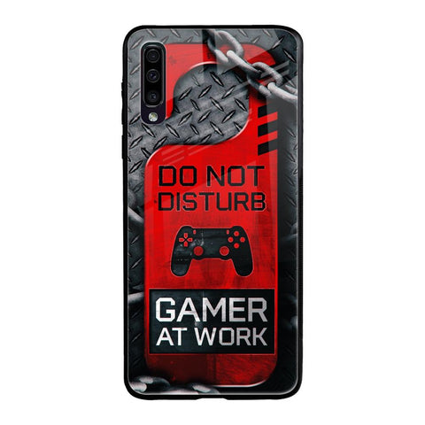 Do No Disturb Samsung Galaxy A70 Glass Back Cover Online