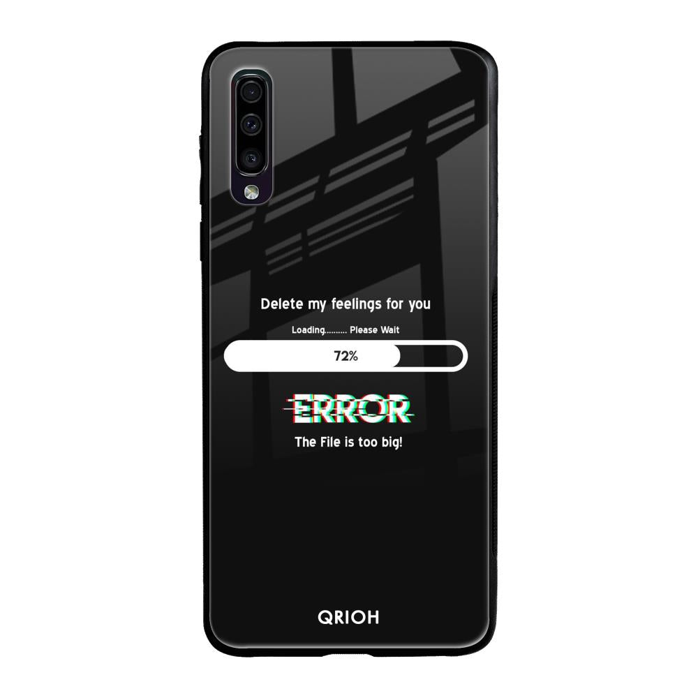 Error Samsung Galaxy A70 Glass Back Cover Online