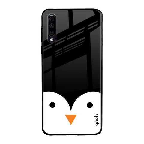 Cute Penguin Samsung Galaxy A70 Glass Cases & Covers Online