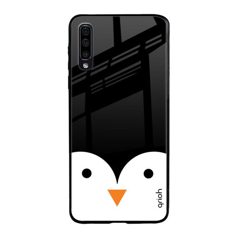 Cute Penguin Samsung Galaxy A70 Glass Cases & Covers Online