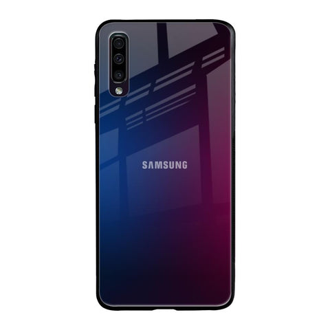 Mix Gradient Shade Samsung Galaxy A70 Glass Back Cover Online