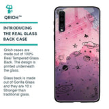 Space Doodles Glass Case for Samsung Galaxy A70