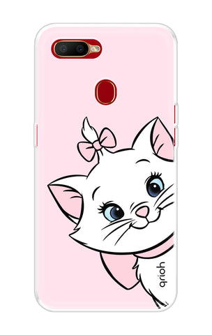 Cute Kitty Oppo A5s Back Cover