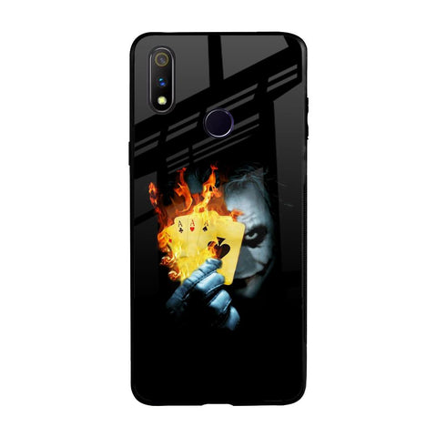 AAA Joker Realme 3 Pro Glass Back Cover Online