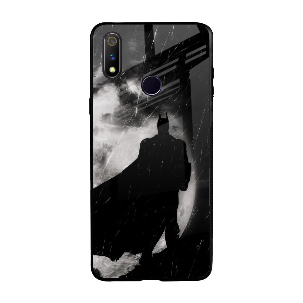 Dark Warrior Hero Realme 3 Pro Glass Back Cover Online