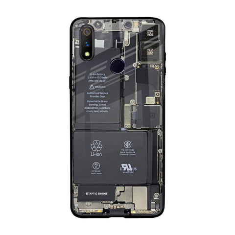 Skeleton Inside Realme 3 Pro Glass Back Cover Online