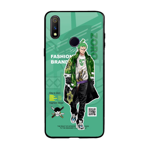 Zoro Bape Realme 3 Pro Glass Back Cover Online