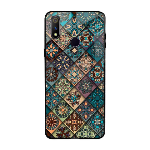 Retro Art Realme 3 Pro Glass Back Cover Online