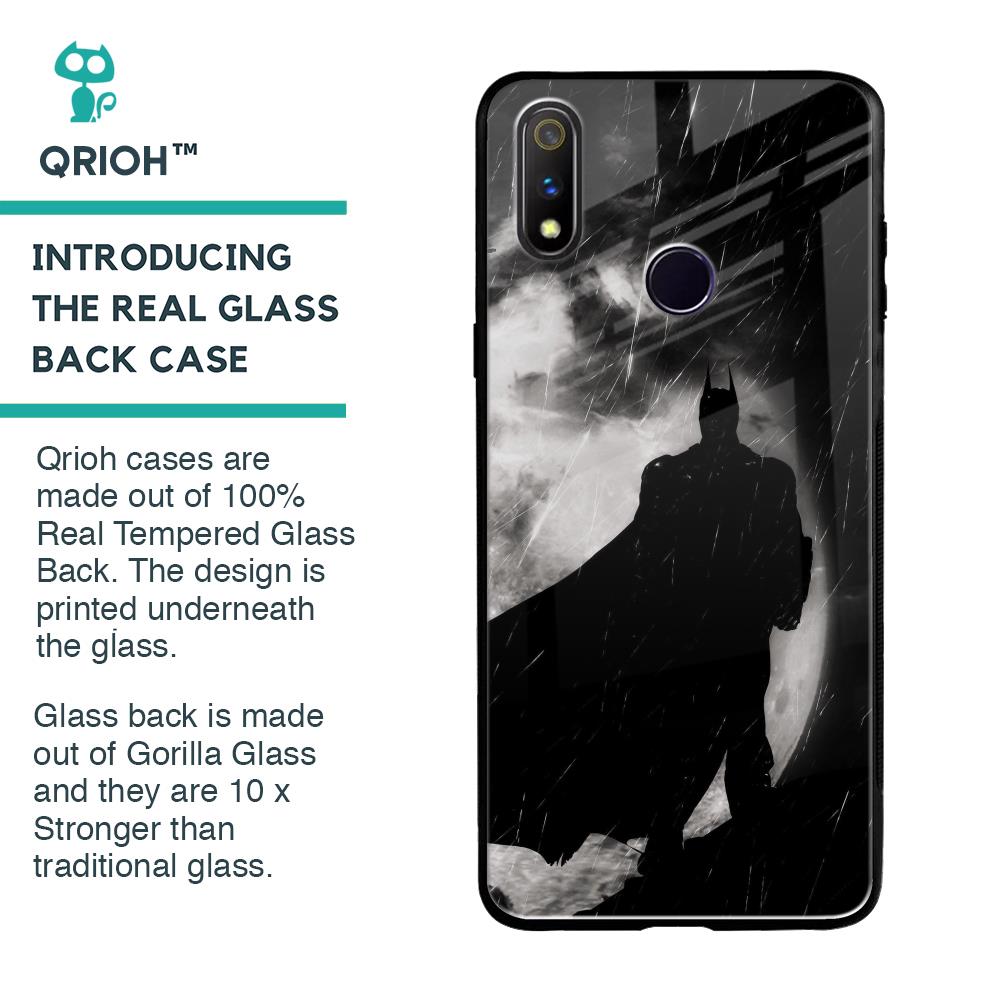 Dark Warrior Hero Glass Case for Realme 3 Pro