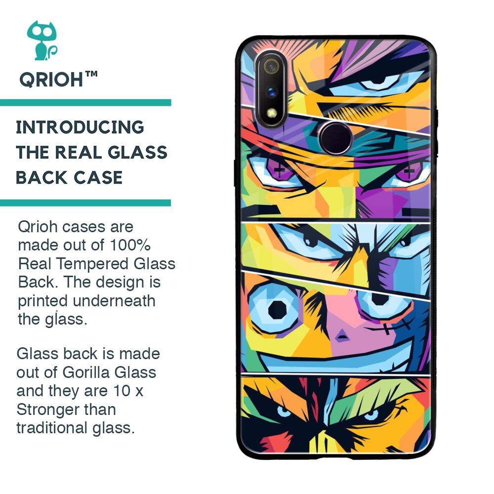 Anime Legends Glass Case for Realme 3 Pro