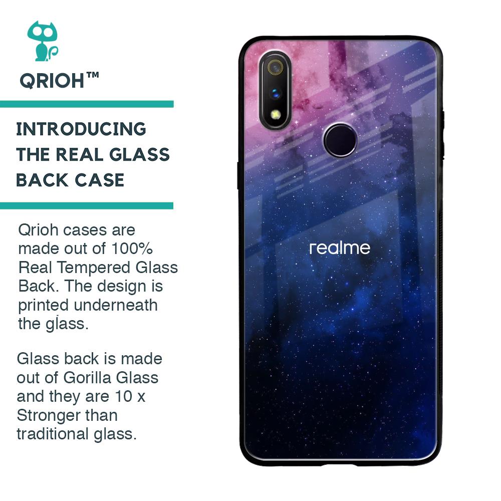 Dreamzone Glass Case For Realme 3 Pro