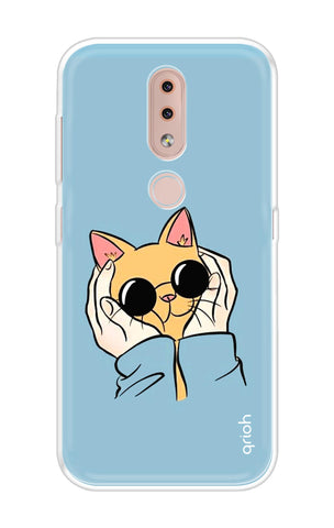 Attitude Cat Nokia 4.2 Back Cover