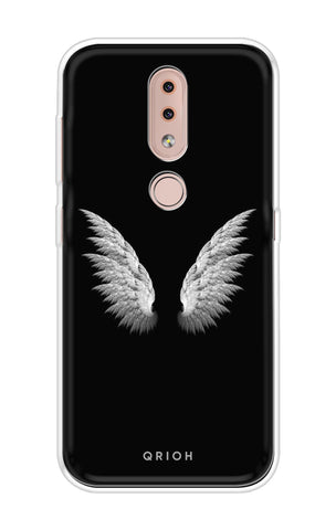 White Angel Wings Nokia 4.2 Back Cover