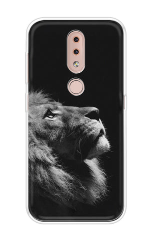Lion Looking to Sky Nokia 4.2 Back Cover