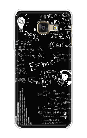 Equation Doodle Samsung A7 2016 Back Cover