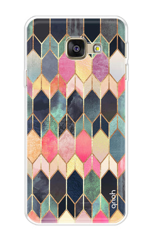Shimmery Pattern Samsung A7 2016 Back Cover