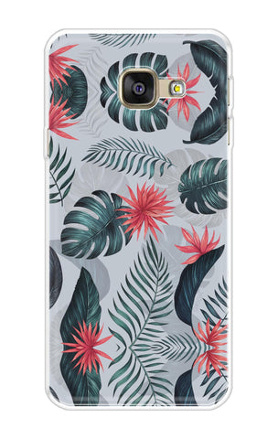 Retro Floral Leaf Samsung A7 2016 Back Cover