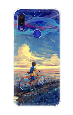 Riding Bicycle to Dreamland Xiaomi Redmi Y3 Back Cover