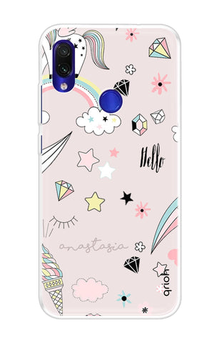 Unicorn Doodle Xiaomi Redmi Y3 Back Cover