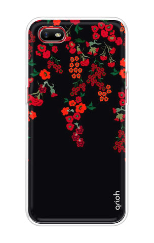 Floral Deco Oppo A1k Back Cover