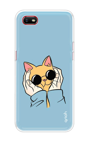 Attitude Cat Oppo A1k Back Cover