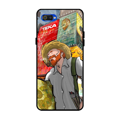 Loving Vincent Realme C2 Glass Back Cover Online