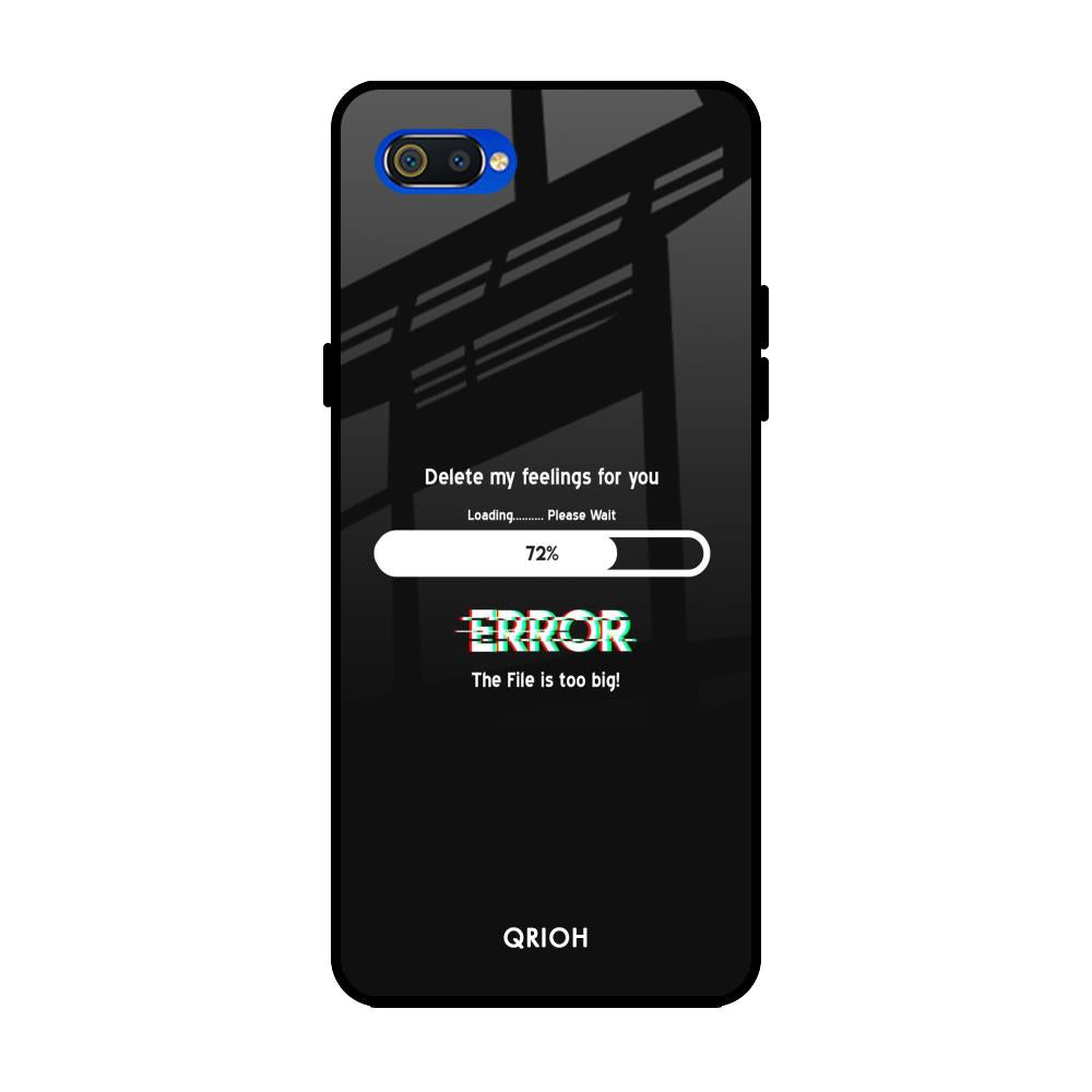 Error Realme C2 Glass Back Cover Online
