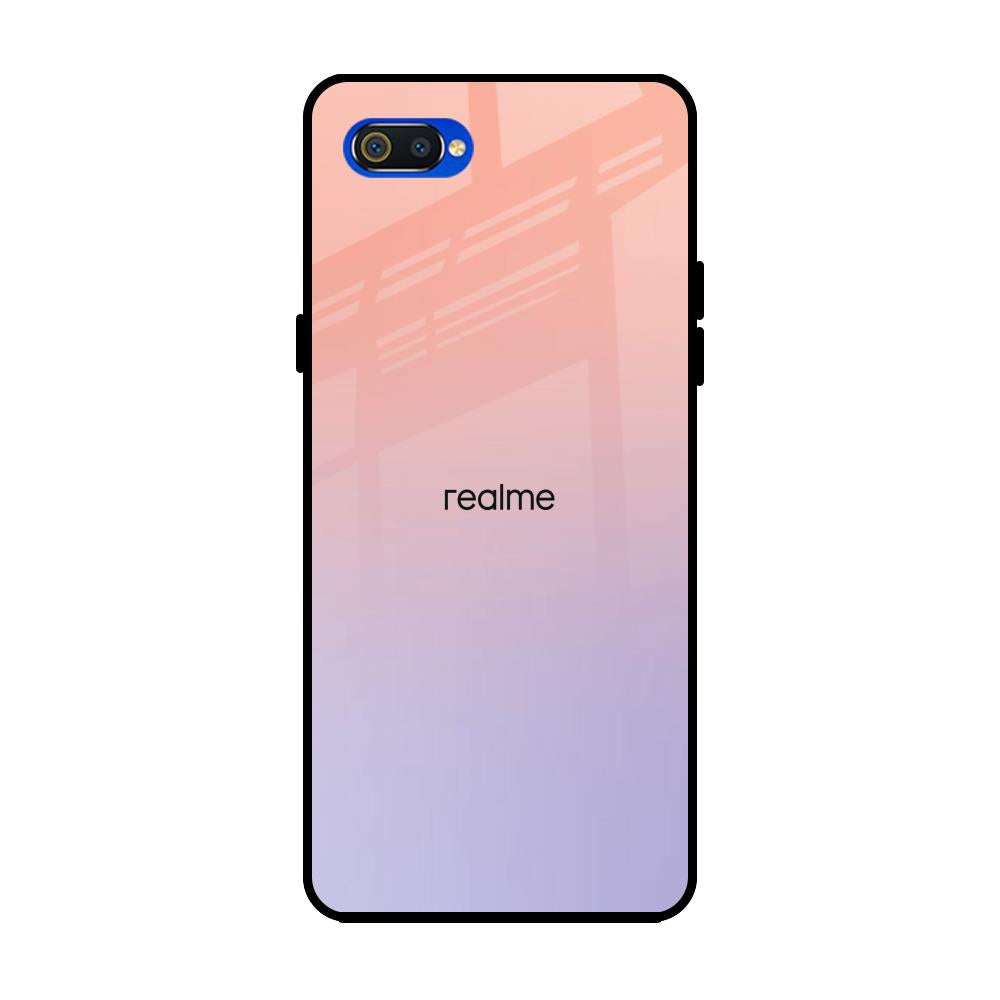Dawn Gradient Realme C2 Glass Back Cover Flat 35% Off On Realme