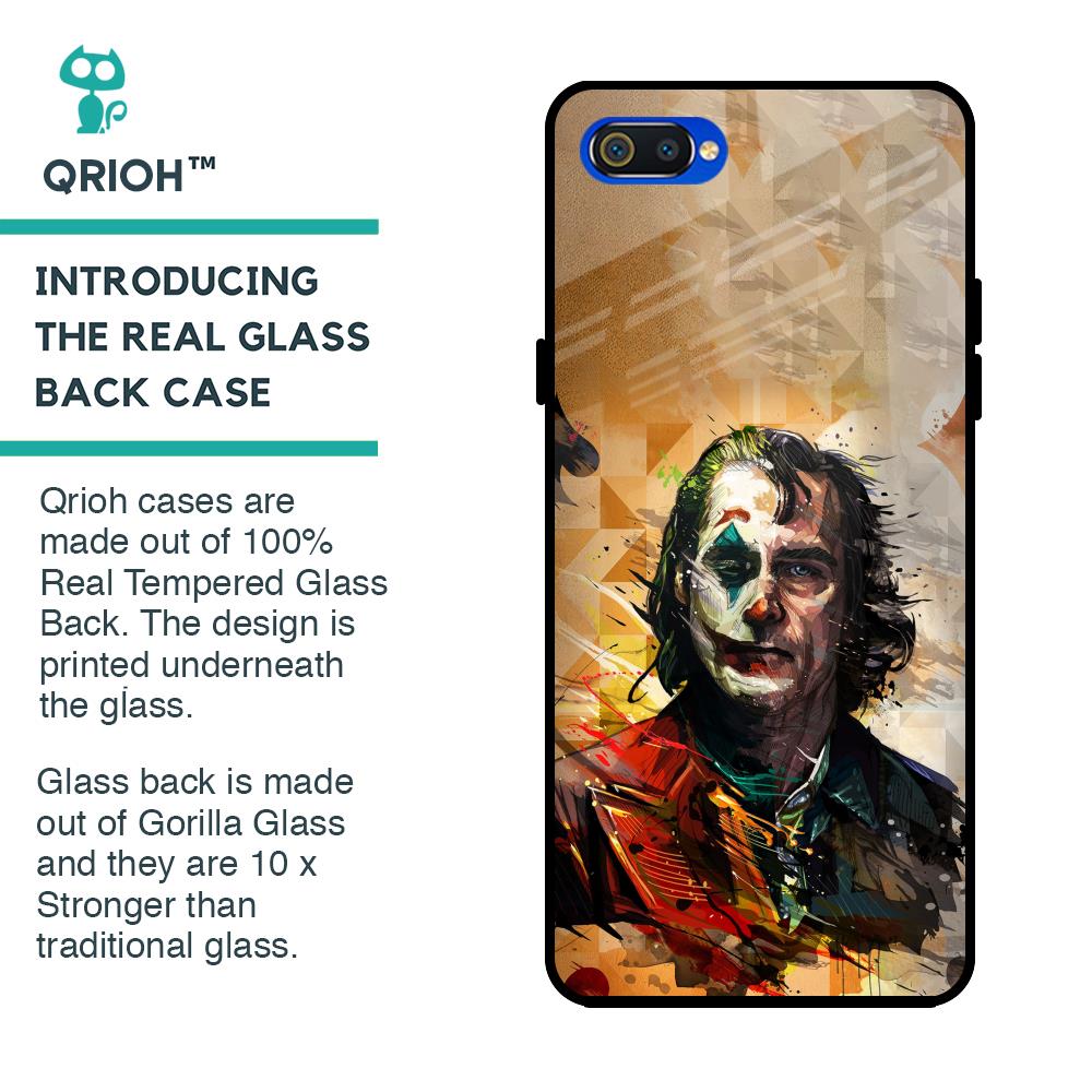 Psycho Villain Glass Case for Realme C2