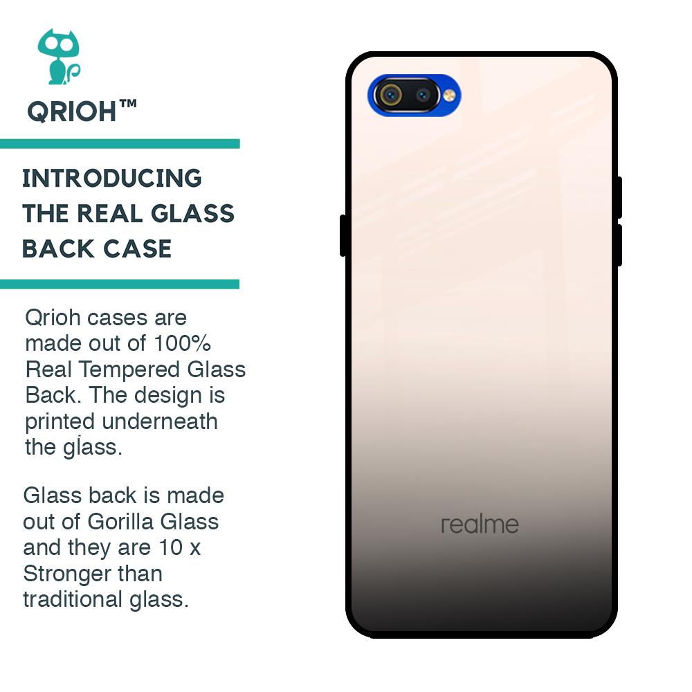 Dove Gradient Glass Case for Realme C2