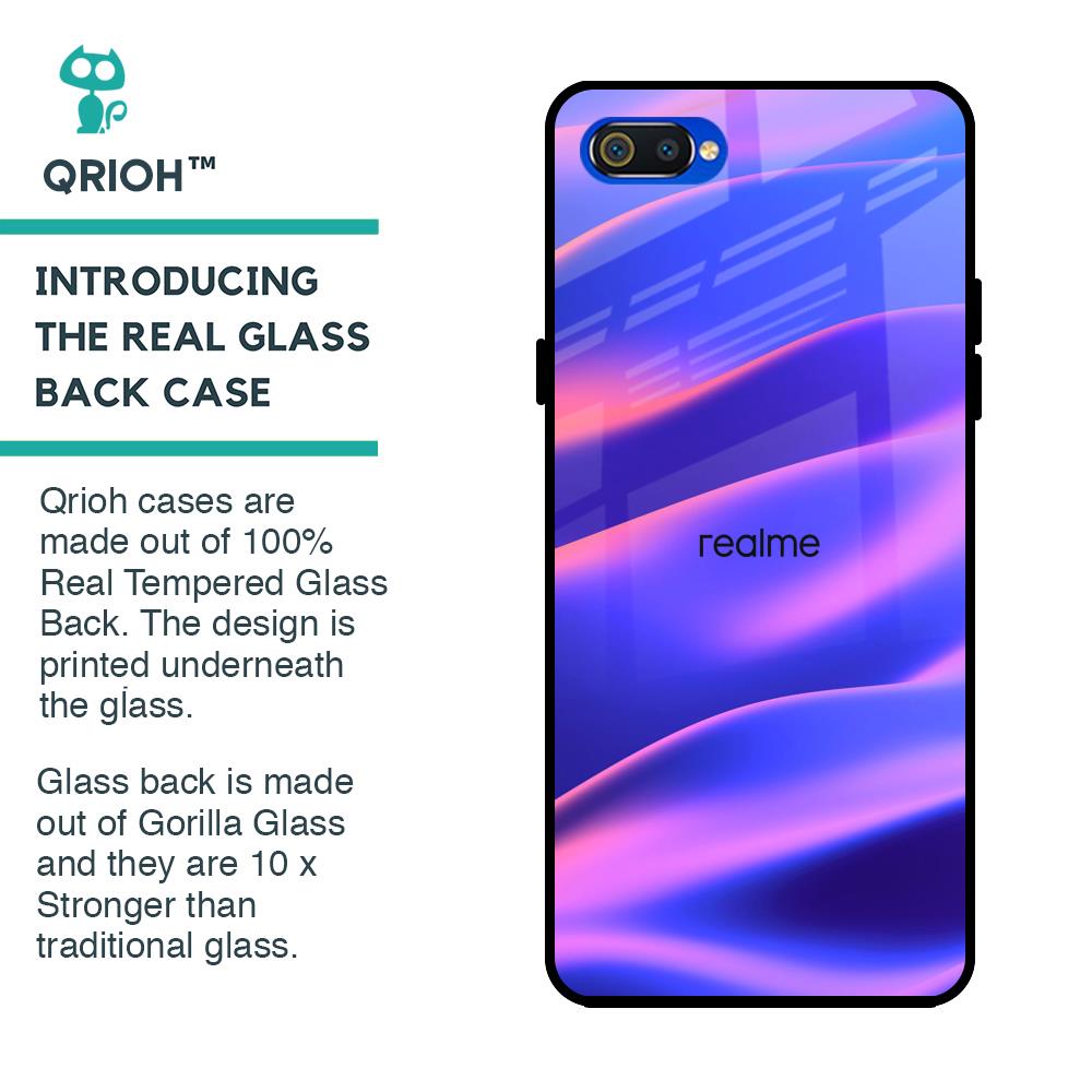 Colorful Dunes Glass Case for Realme C2